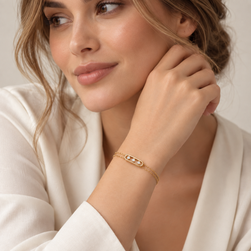 arshida-diamond-bracelet-on-model.jpg دستبند الماس آرشیدا با سه برلیان روی مچ دست مدل
